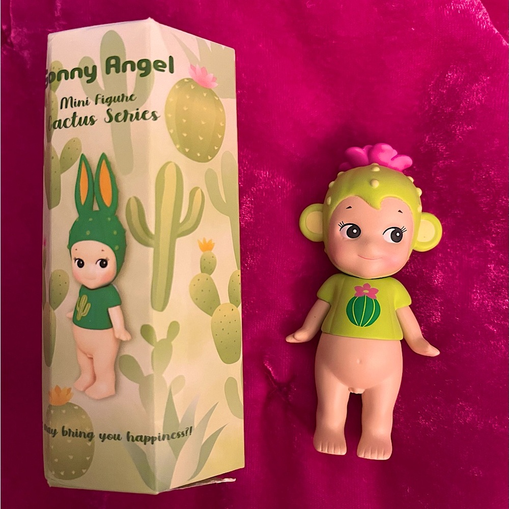 💕👼🏻 Sonny Angels Cactus Series Monkey with Box 🐵💚